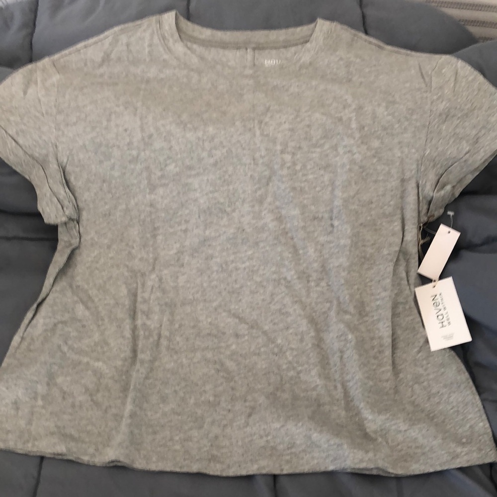 Talbots Haven Well Within grey top size Medium brand new